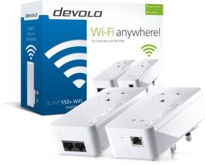 DLAN 550 WIFI STARTER KIT PASS-THRU ADAPTOR