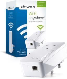 DLAN 550 WIFI ADD-ON ADAPTER XTENDED RANGE+