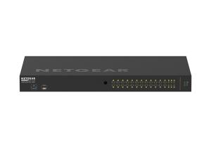 GSM4230P - M4250-26G4F-PoE+ AV Line Managed Switch 2x1G and 4xSFP, 24x1G PoE+ 300W