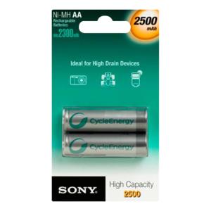 Rechargeable Ni-mh Aa Battery 2pk