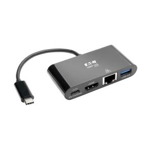 USB-C TYPE-C TO HDMI ADAPTER USB-A HUB THUNDERB 3 4K PD CHRGE