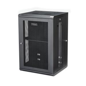 Server Rack Enclosure With Hinge 18u - Wall Mount Network Rack