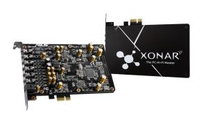 Audio Card Xonar AE 7.1 Pci-e Gaming Sound Card