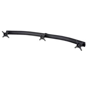 Triple Bracket Curved Arm Black