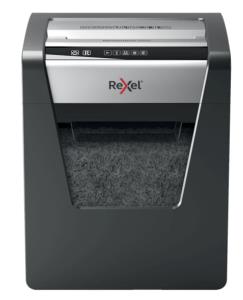 Rexel M510 Paper Shredder Micro-cut Shredding 22.3 Cm 60 Db Black,silver