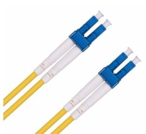 1 Metre Os2 9/125 Singlemode Lc-lc Fibre Patch Lead - Yellow